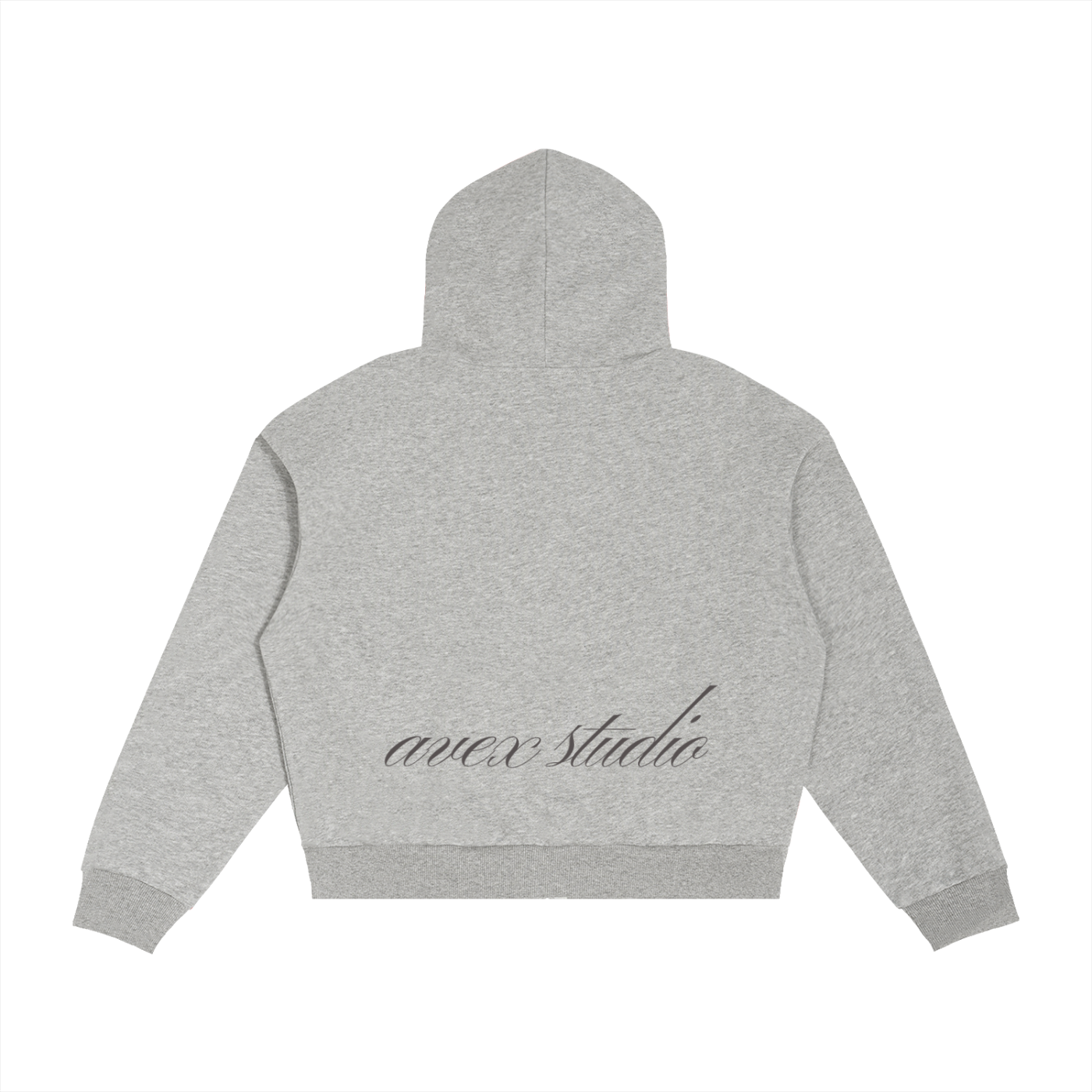 avex Plaid Boxy Zip Hoodie